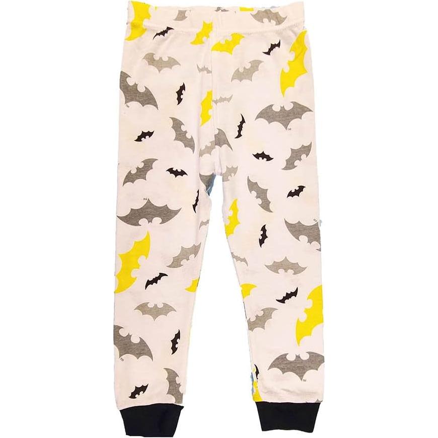 Conjunto de Pijama 4 Piezas Batman DC Comics Niños 3-10 Años
