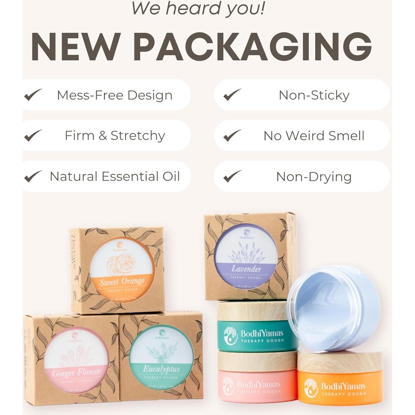 Masilla Terapéutica FAMILIDOO para Rehabilitación de Mano 0.1kg