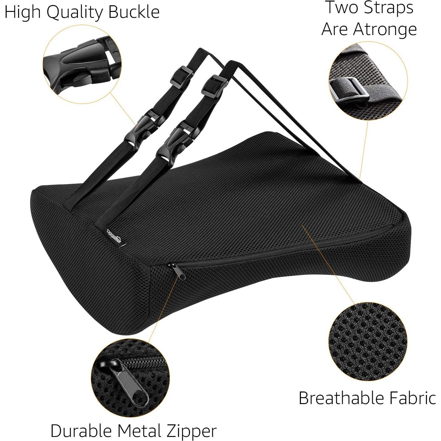 Cojín de Asiento y Soporte Lumbar Amazon Basics Espuma