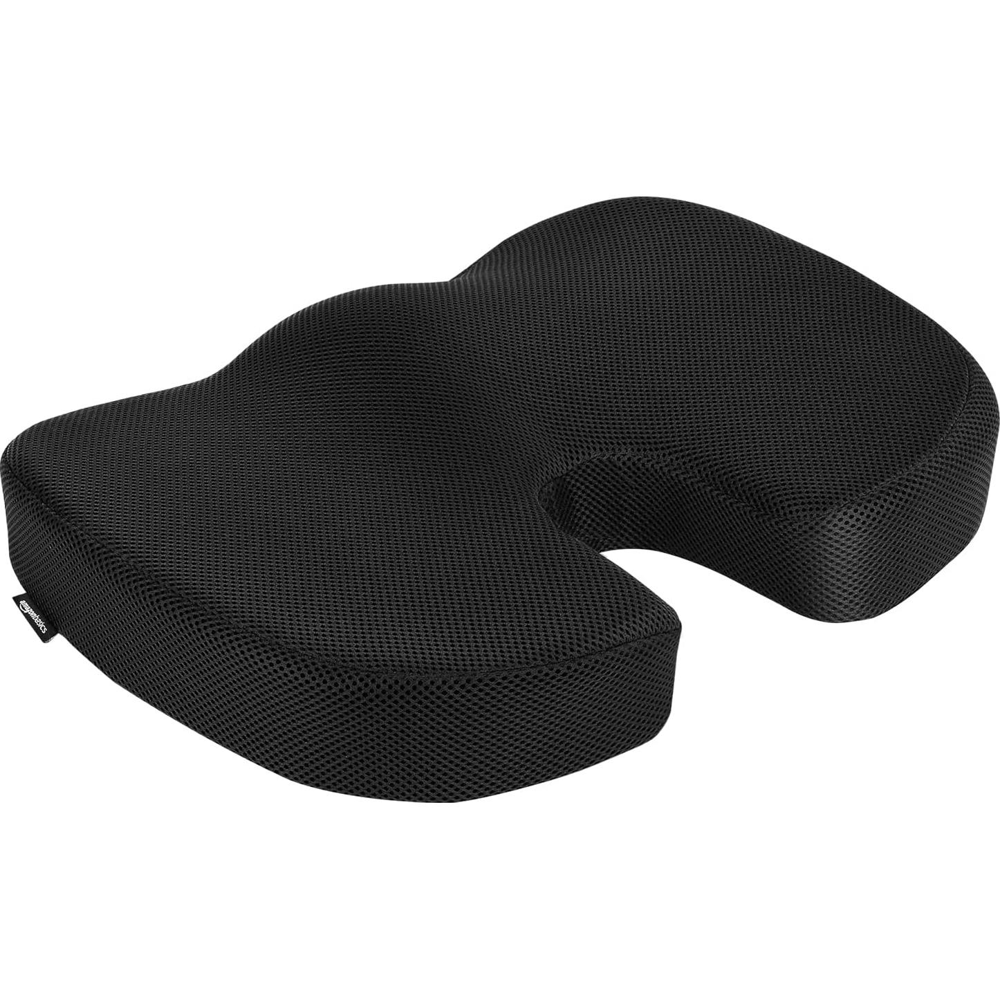 Cojín de Asiento y Soporte Lumbar Amazon Basics Espuma