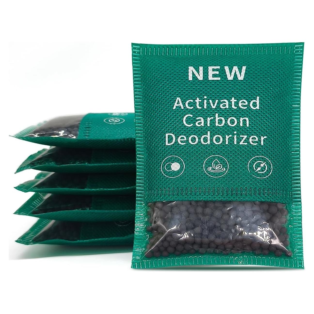 Paquete de 6 Desodorantes de Carbón Activado YouniDint 60g