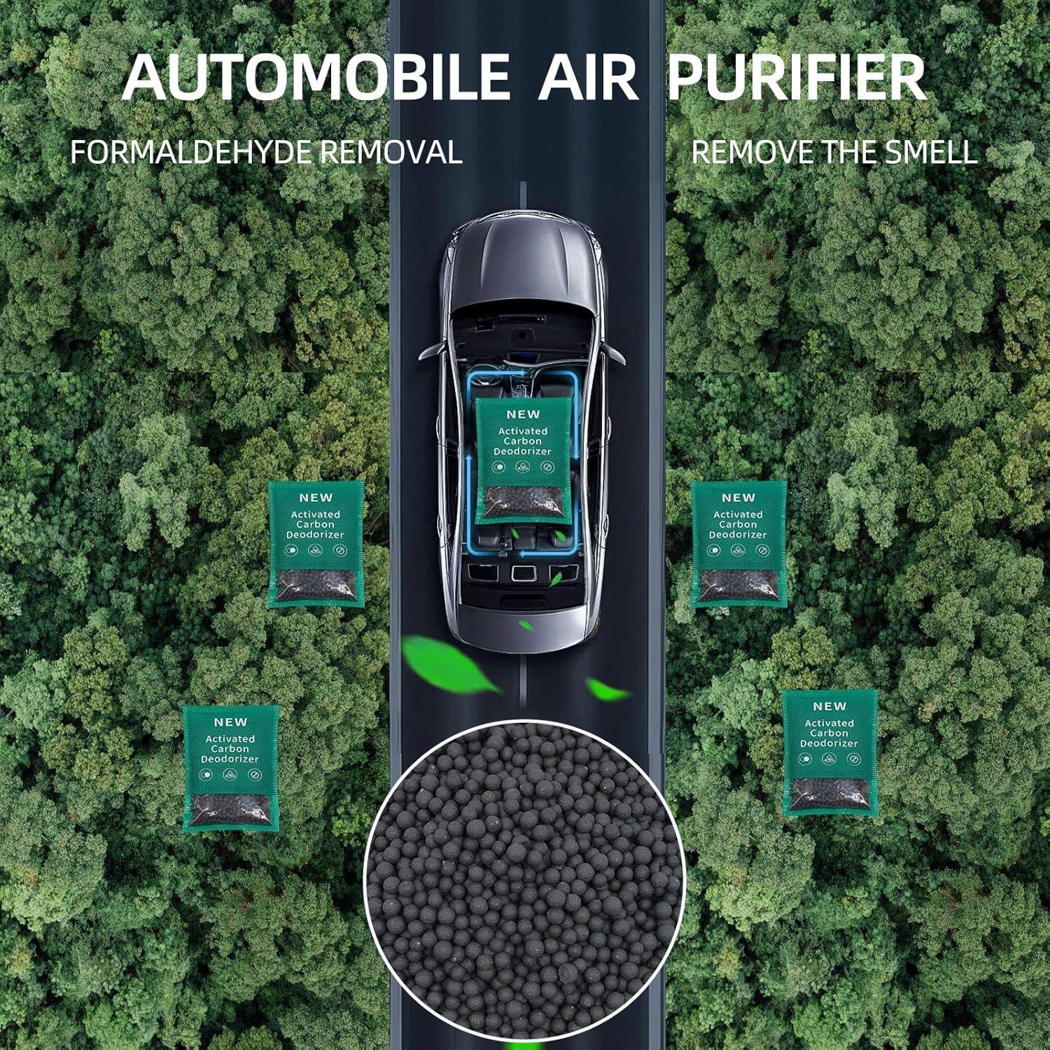 Paquete de 6 Desodorantes de Carbón Activado YouniDint 60g