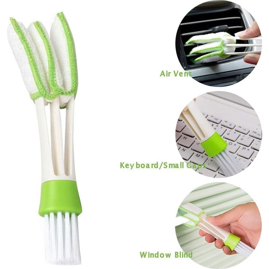 Juego de 7 cepillos de limpieza Haomaomao con mangos largos