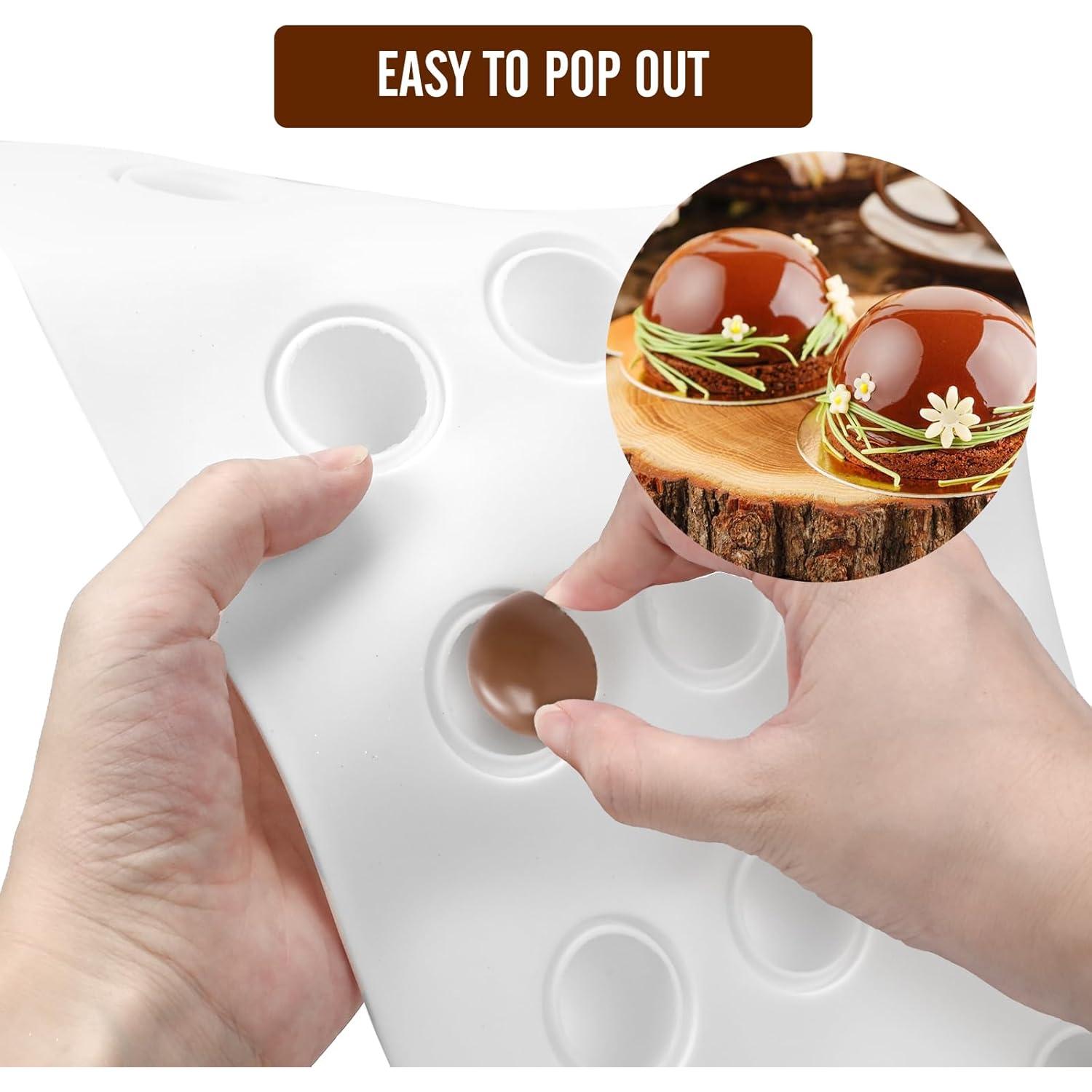 Molde de Silicona 3D RoseFlower para Trufas y Postres 15 Cavidades