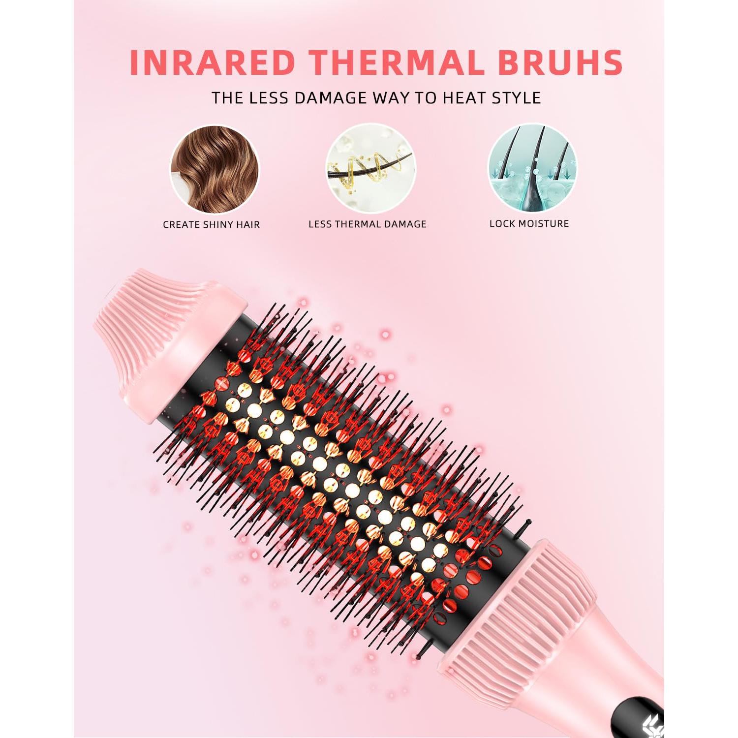 Cepillo Térmico Infrarrojo DORISILK 3,81 cm para Alisar