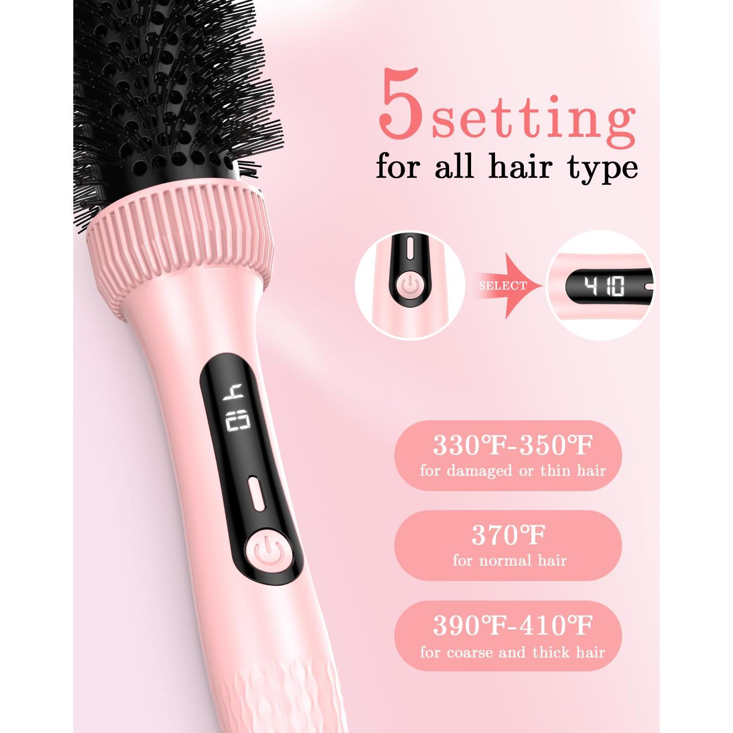 Cepillo Térmico Infrarrojo DORISILK 3,81 cm para Alisar