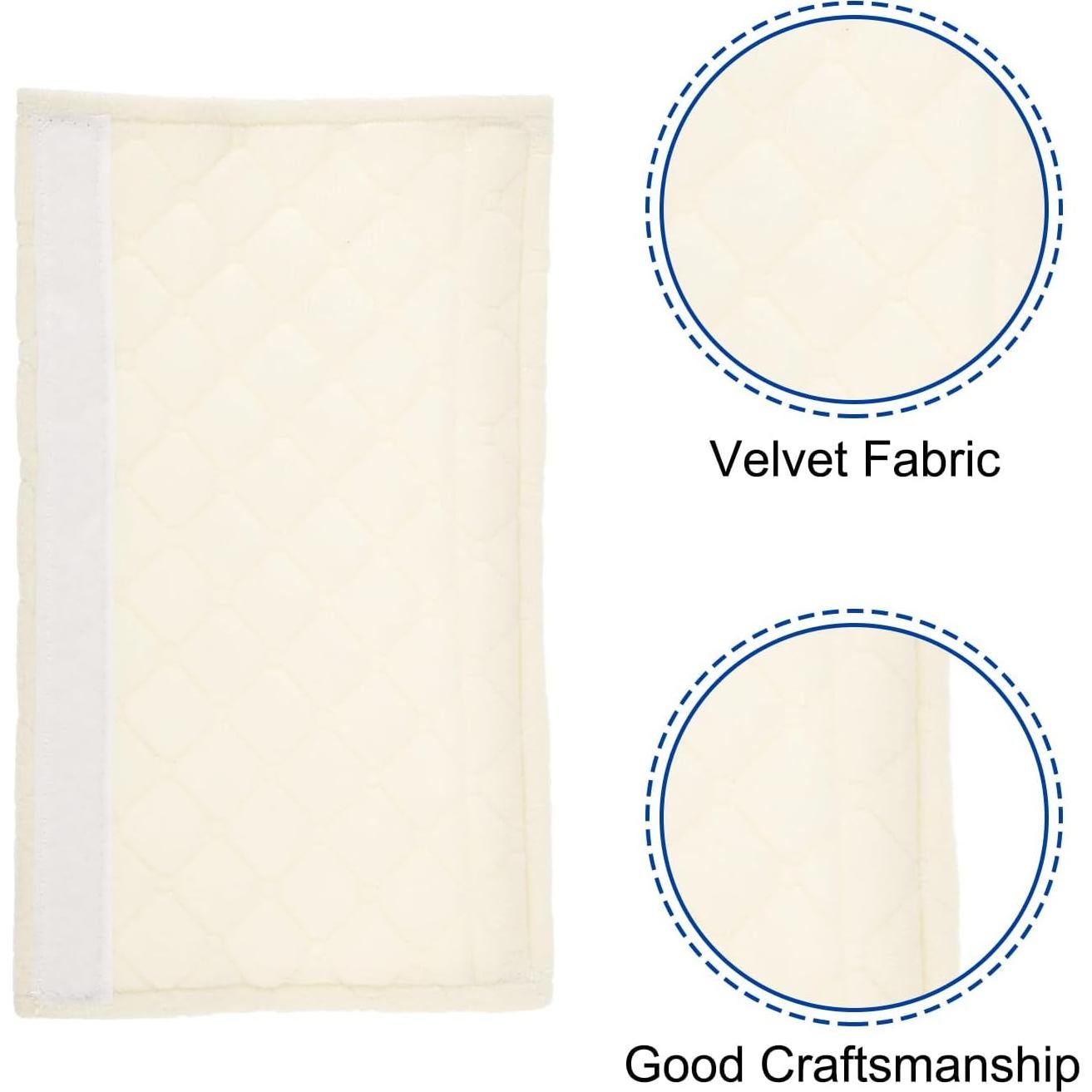 Cubiertas de Manijas de Refrigerador uxcell 2 Piezas Beige