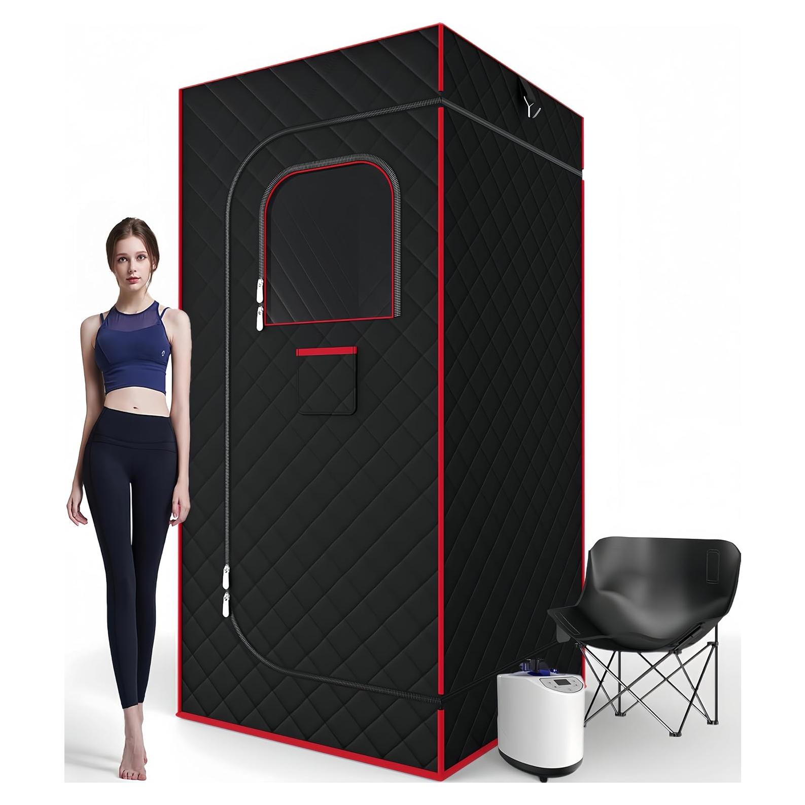 Caja de Sauna Portátil QIOMALA SNF-4 con Vaporizador 3L