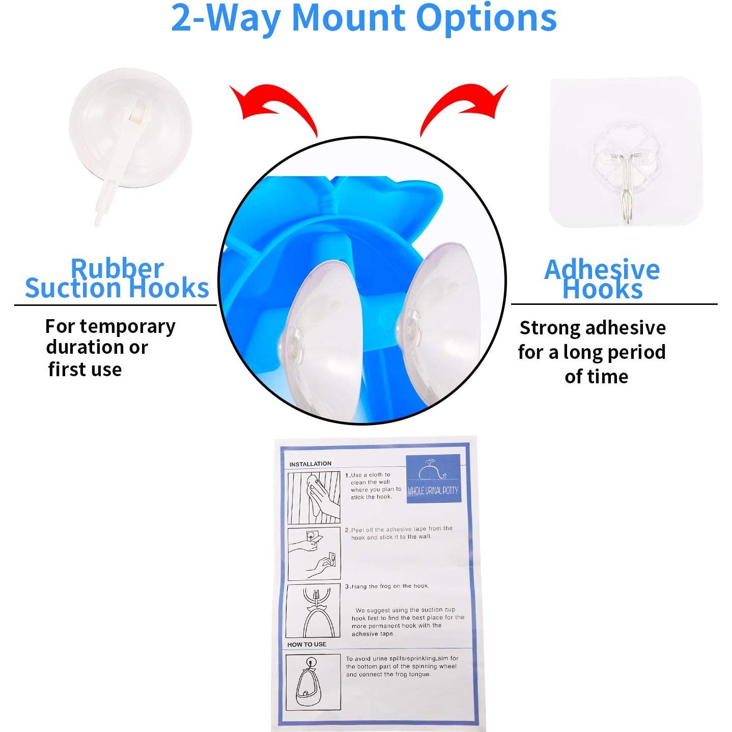 Orinal de Entrenamiento para Niños Ballena Azul - Ajustable