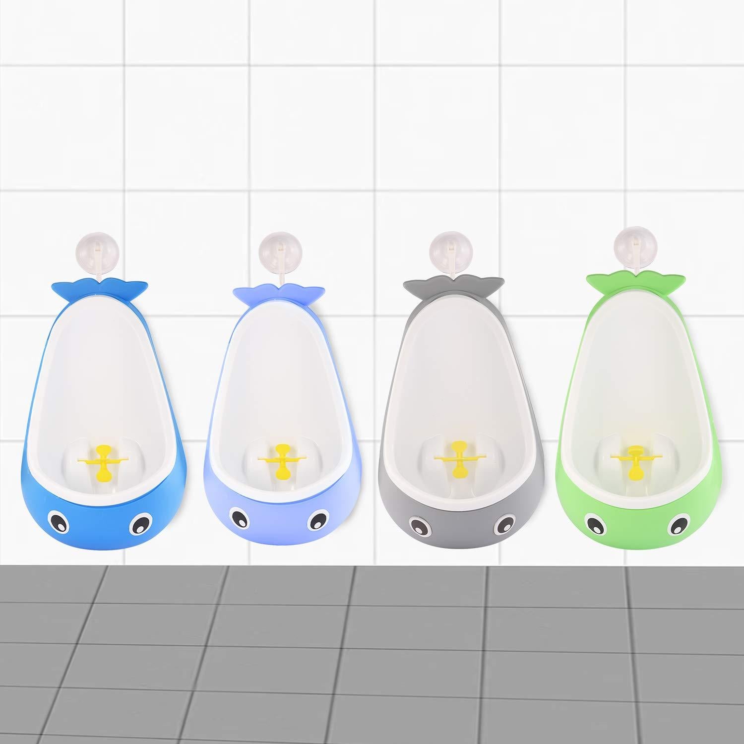 Orinal de Entrenamiento para Niños Ballena Azul - Ajustable