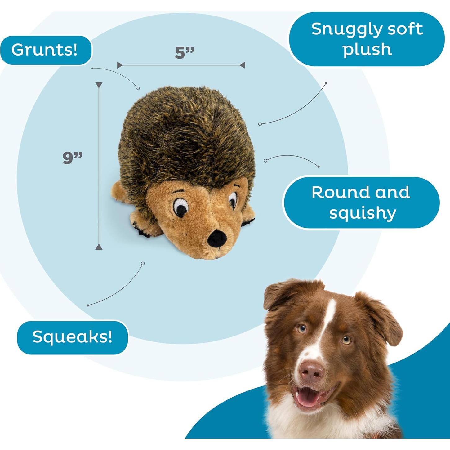 Juguete de Peluche Erizo Mediano Outward Hound para Perros