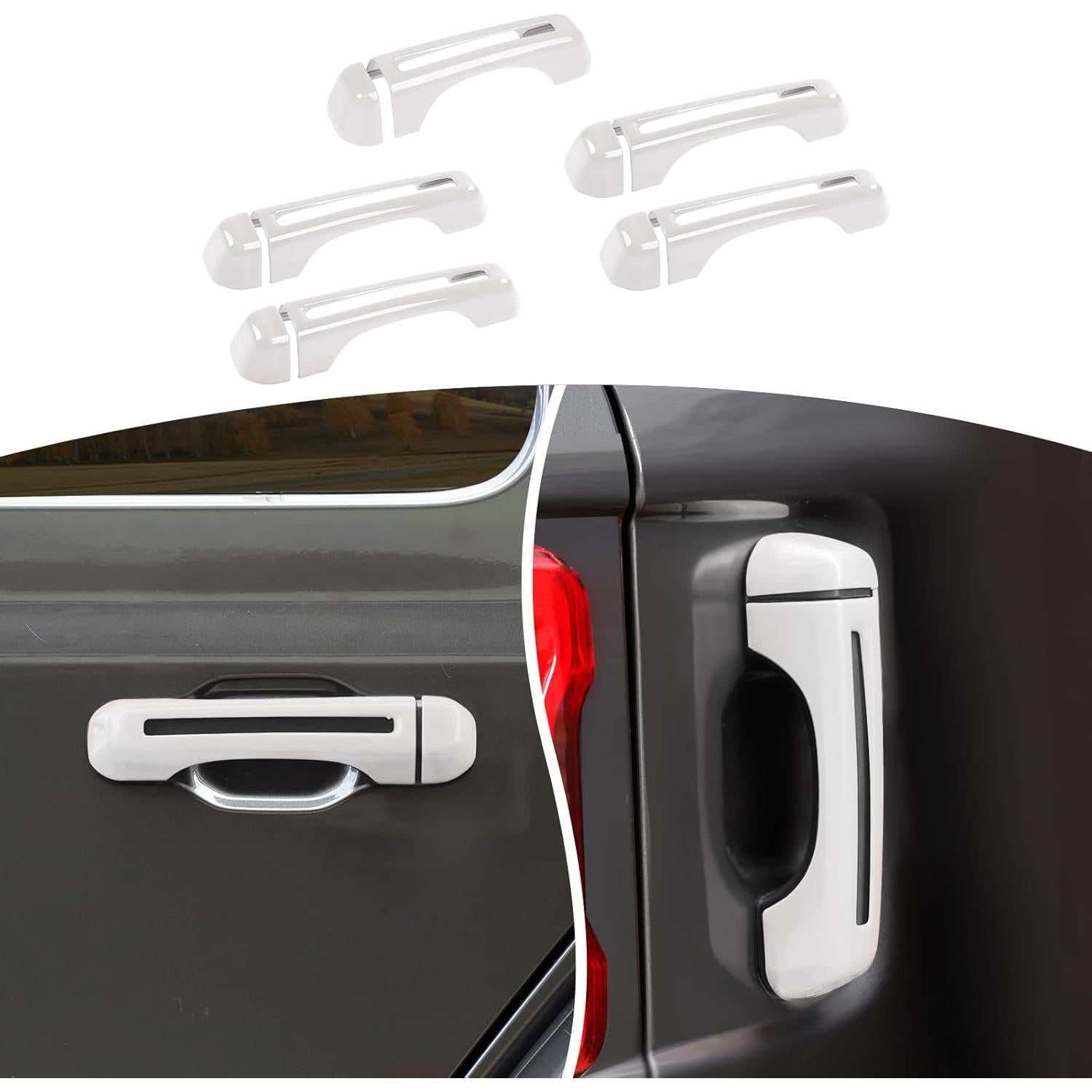 Cubierta de Mango de Puerta Trasera Jeep JL JOSHELA 5 Pcs