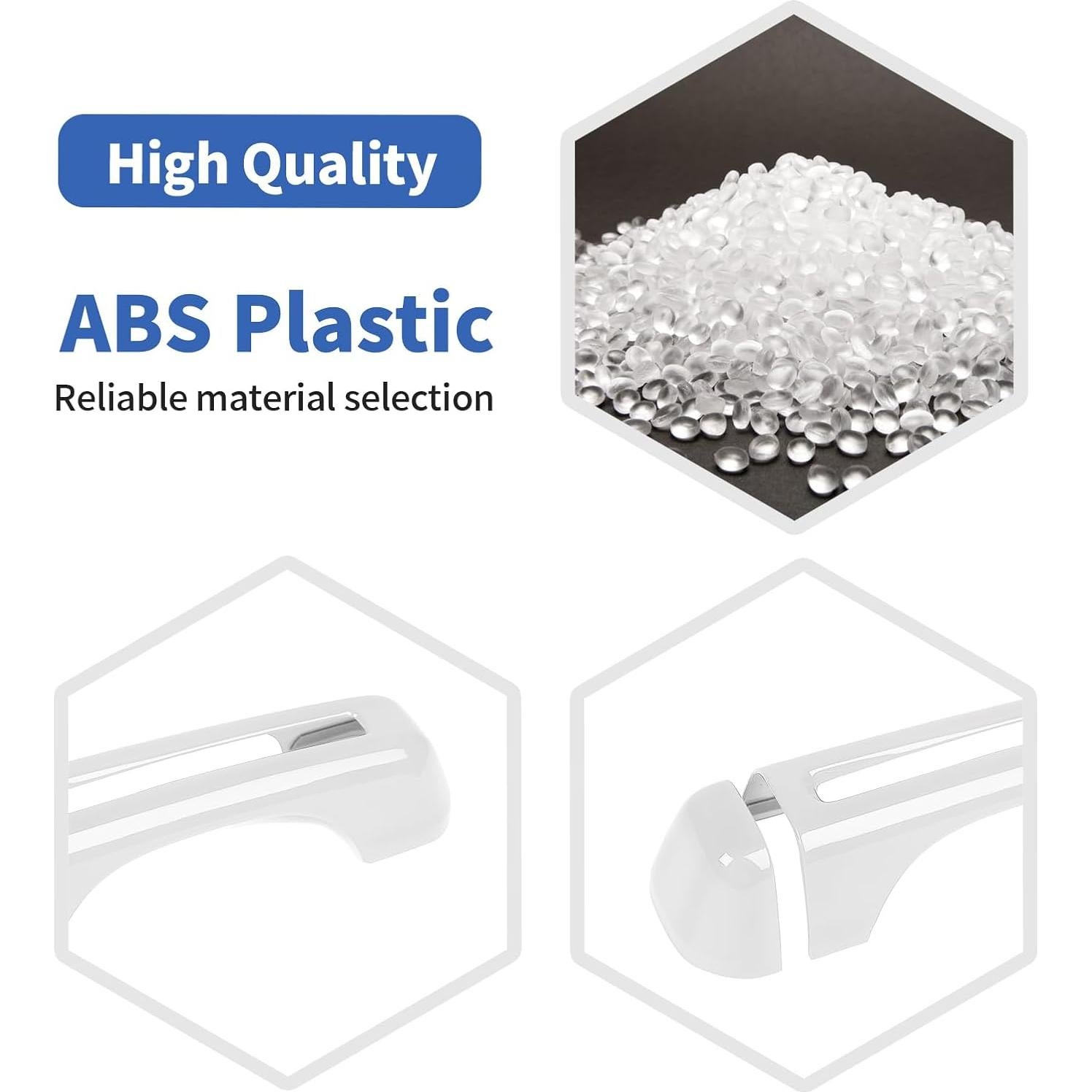 Cubierta de Mango de Puerta Trasera Jeep JL JOSHELA 5 Pcs