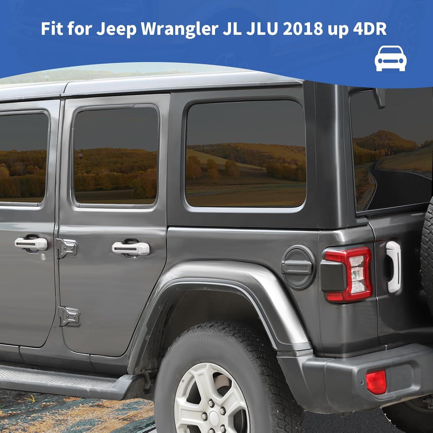 Cubierta de Mango de Puerta Trasera Jeep JL JOSHELA 5 Pcs