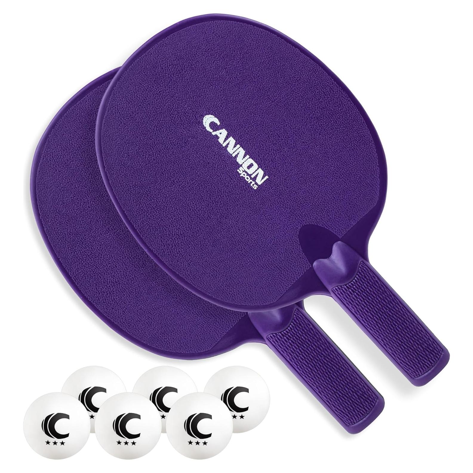 Set de Palas de Tenis de Mesa Cannon Sports - 2 Palas + 6 Pelotas