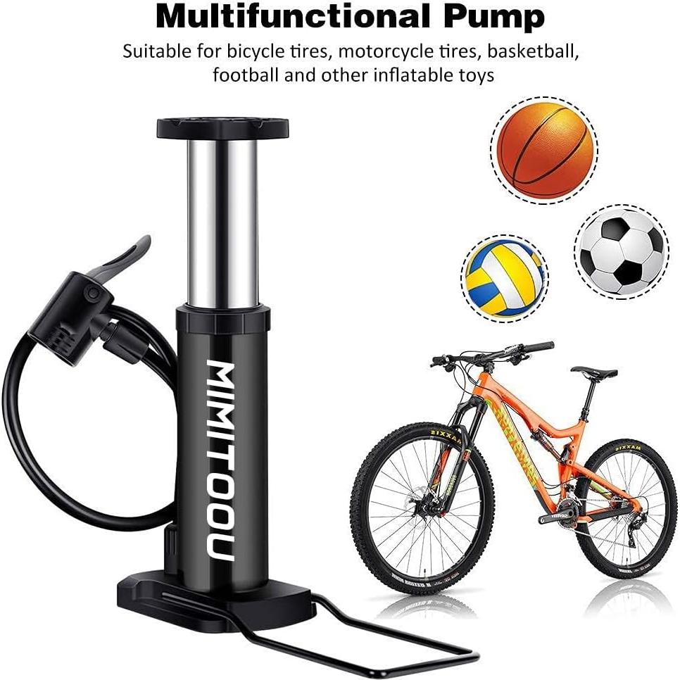 Bomba de Bicicleta MIMITOOU Mini Portátil Aluminio 350g