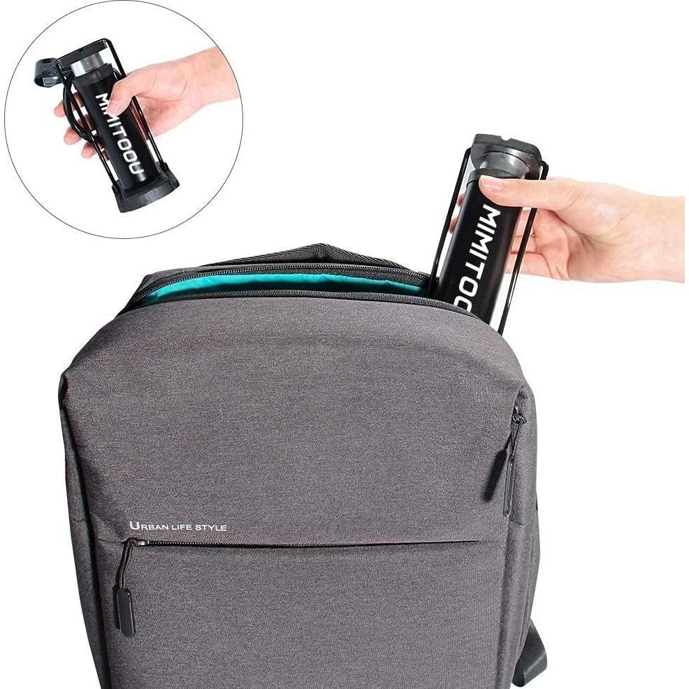 Bomba de Bicicleta MIMITOOU Mini Portátil Aluminio 350g