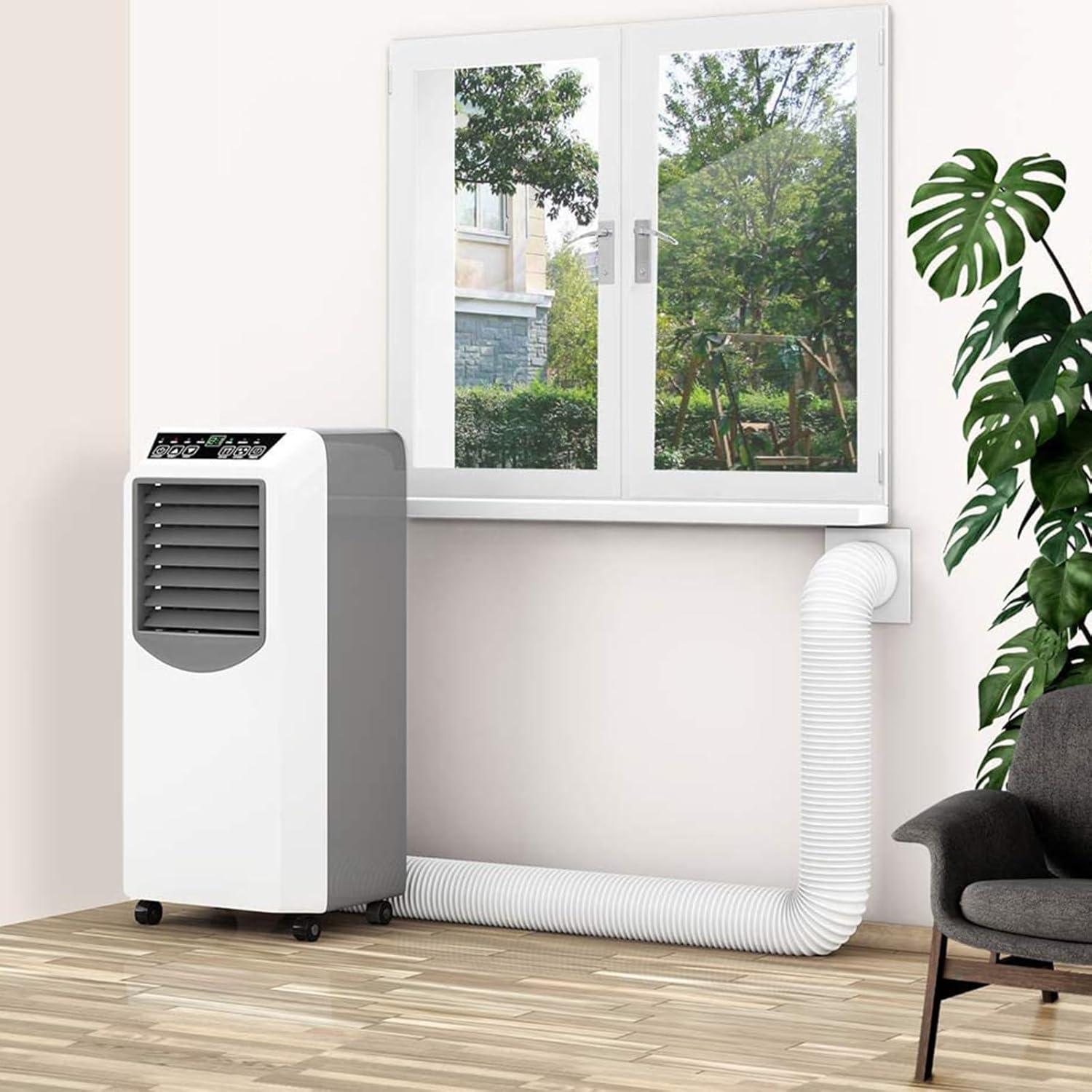 Kit Manguera Escape Aire Acondicionado Portátil 5.9" Diámetro 1.5m