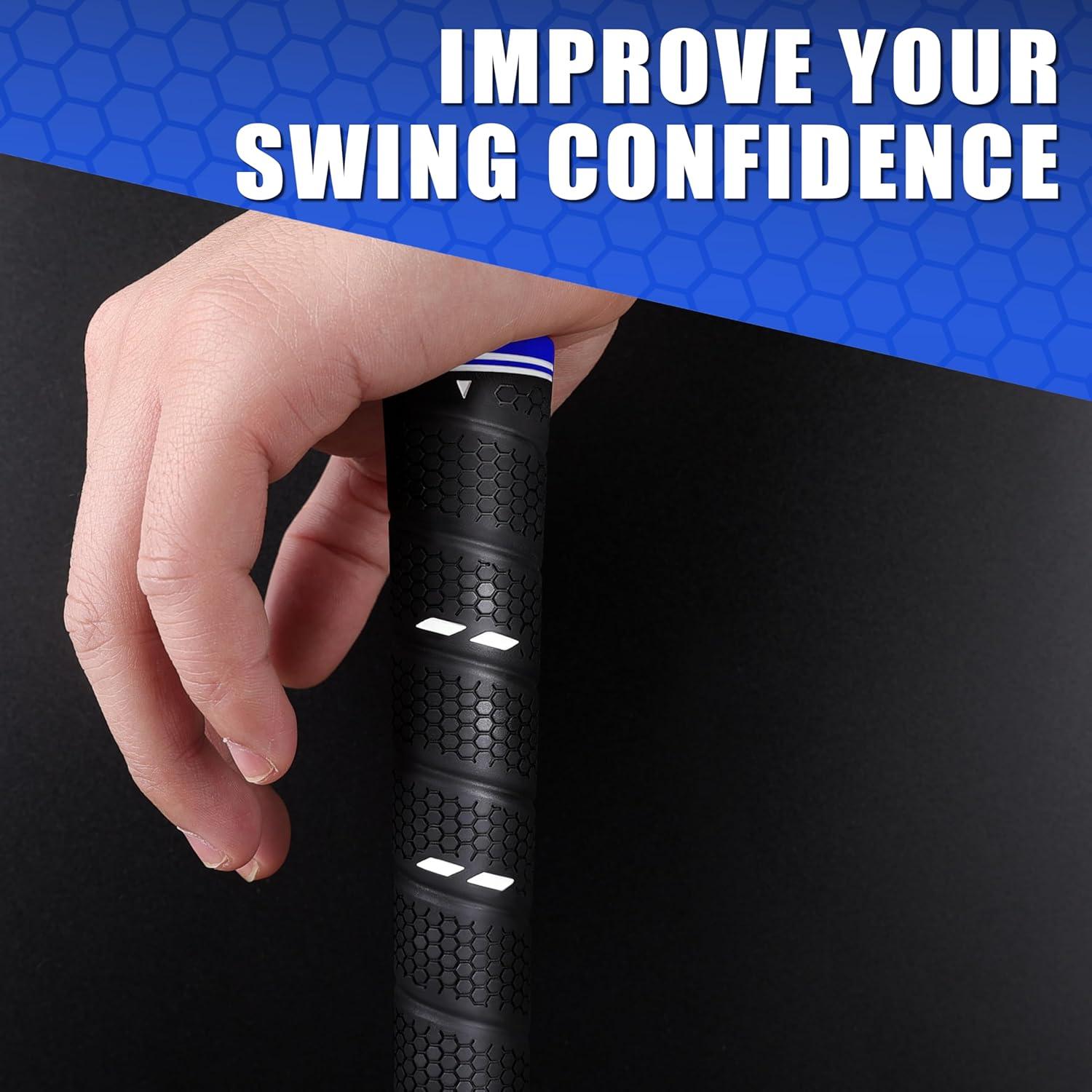 Empuñaduras de Golf Goashpeaot 13 Pack Medianas Azul