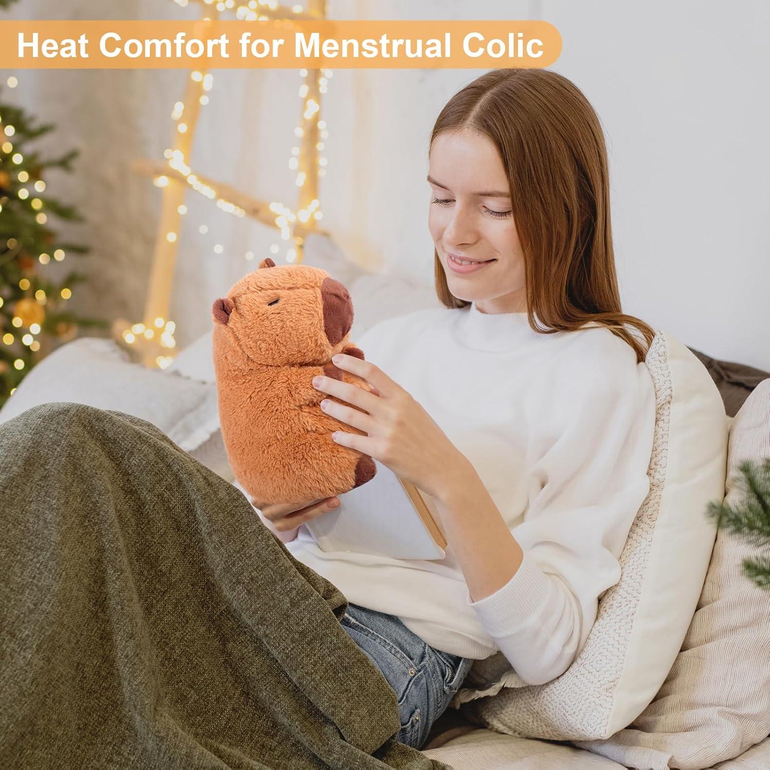 Peluche Calentable y Enfriable Capibara SuzziPals 0.65kg