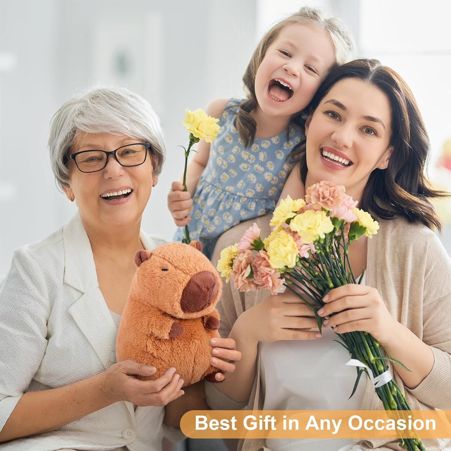 Peluche Calentable y Enfriable Capibara SuzziPals 0.65kg