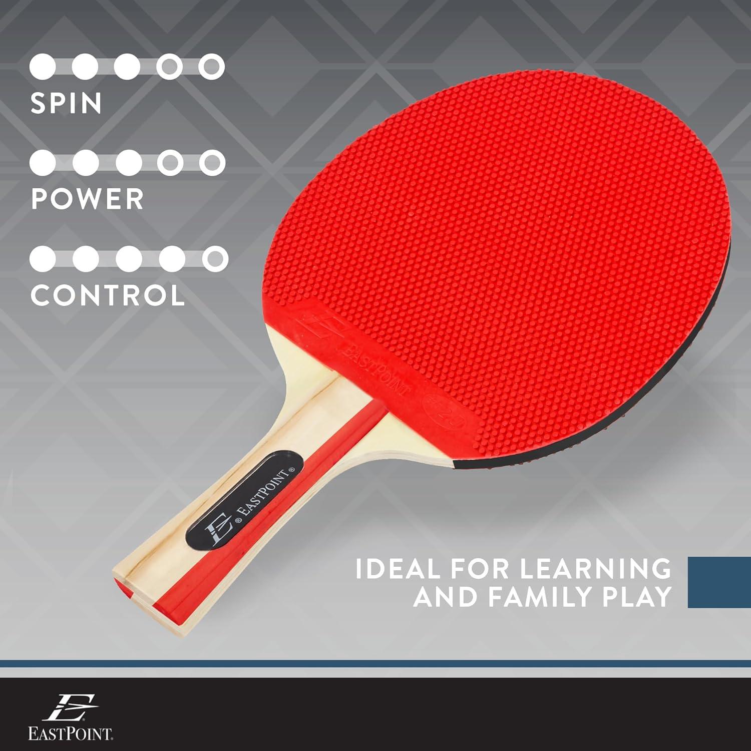 Conjunto de Palas de Ping Pong EastPoint para 2 Jugadores