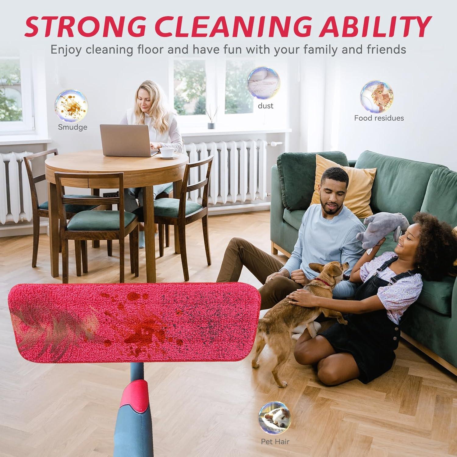 Almohadillas de Microfibra Reutilizables Beilan 12 Pzs 16.5"