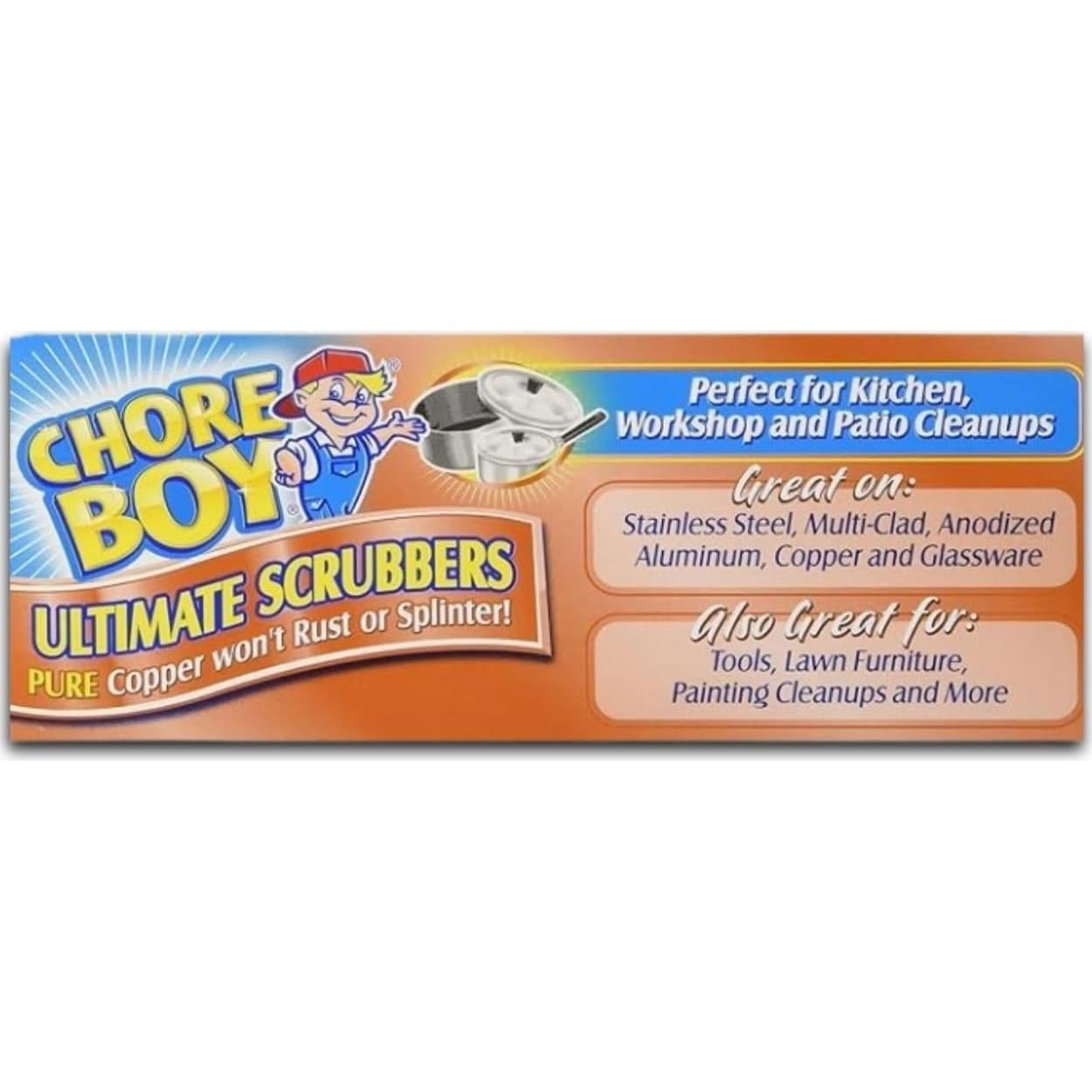 Estropajos de Cobre Chore Boy Ultimate 2 Unidades