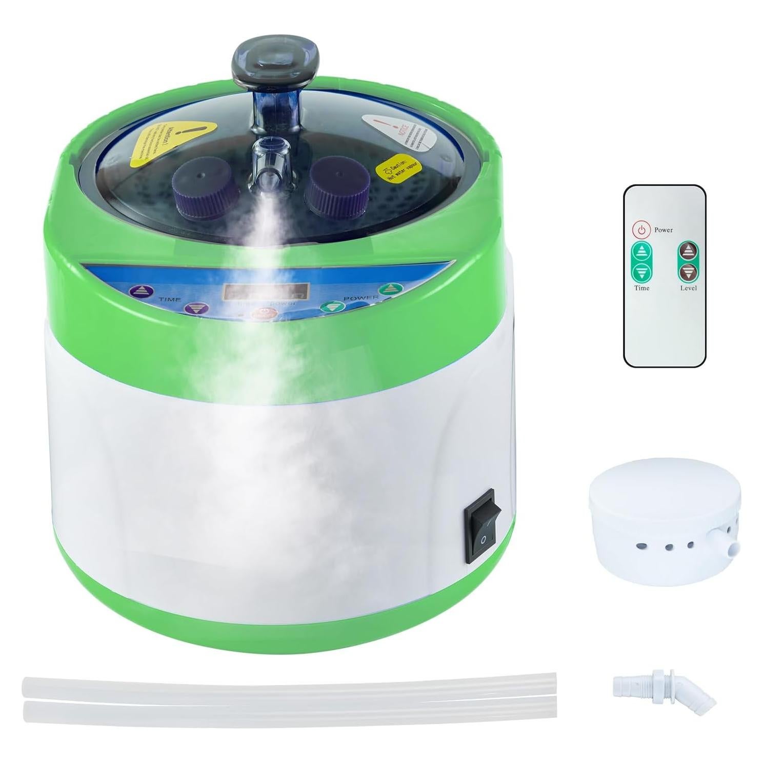 Olla de Vapor ZONEMEL 4L con Control Remoto y Acero Inoxidable