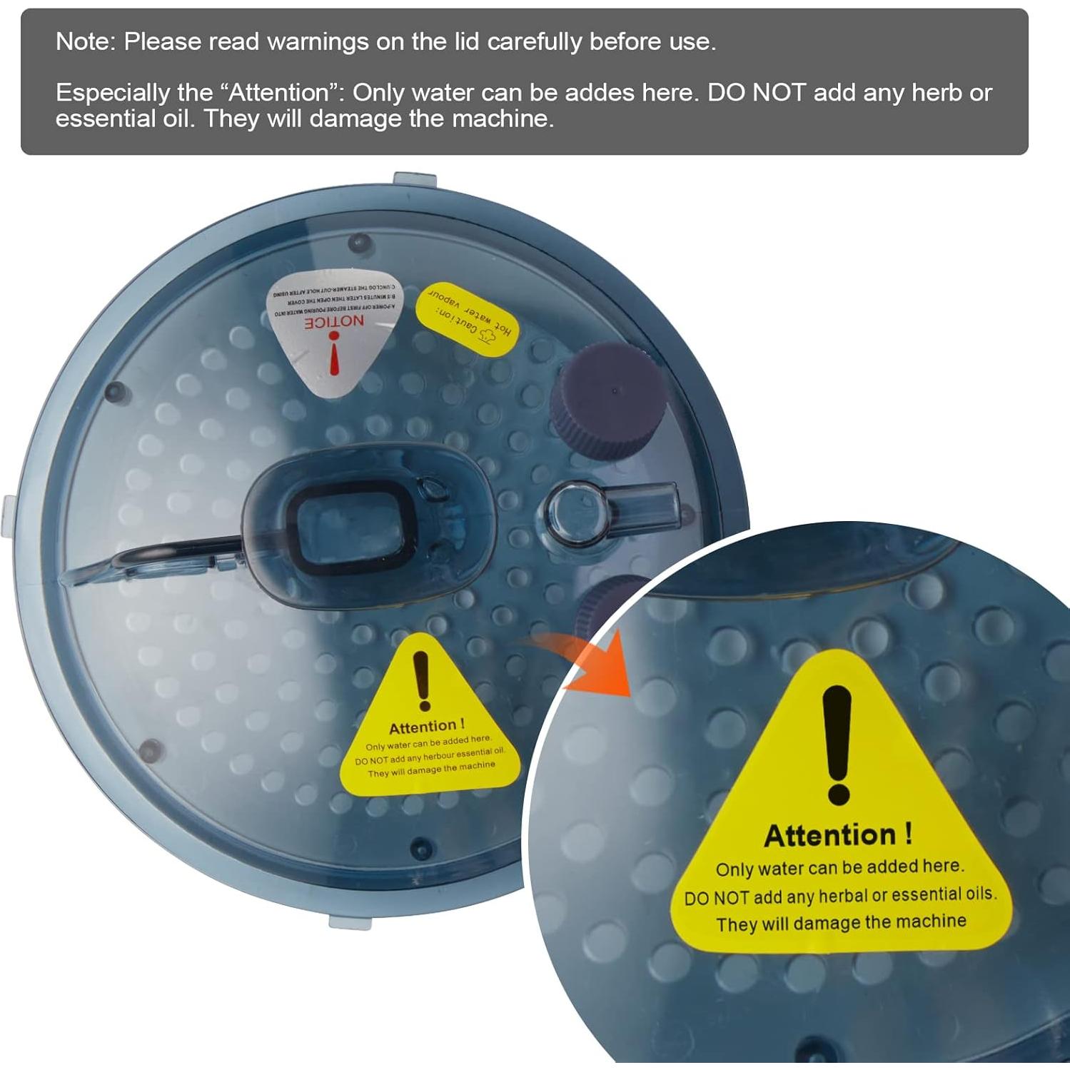 Olla de Vapor ZONEMEL 4L con Control Remoto y Acero Inoxidable