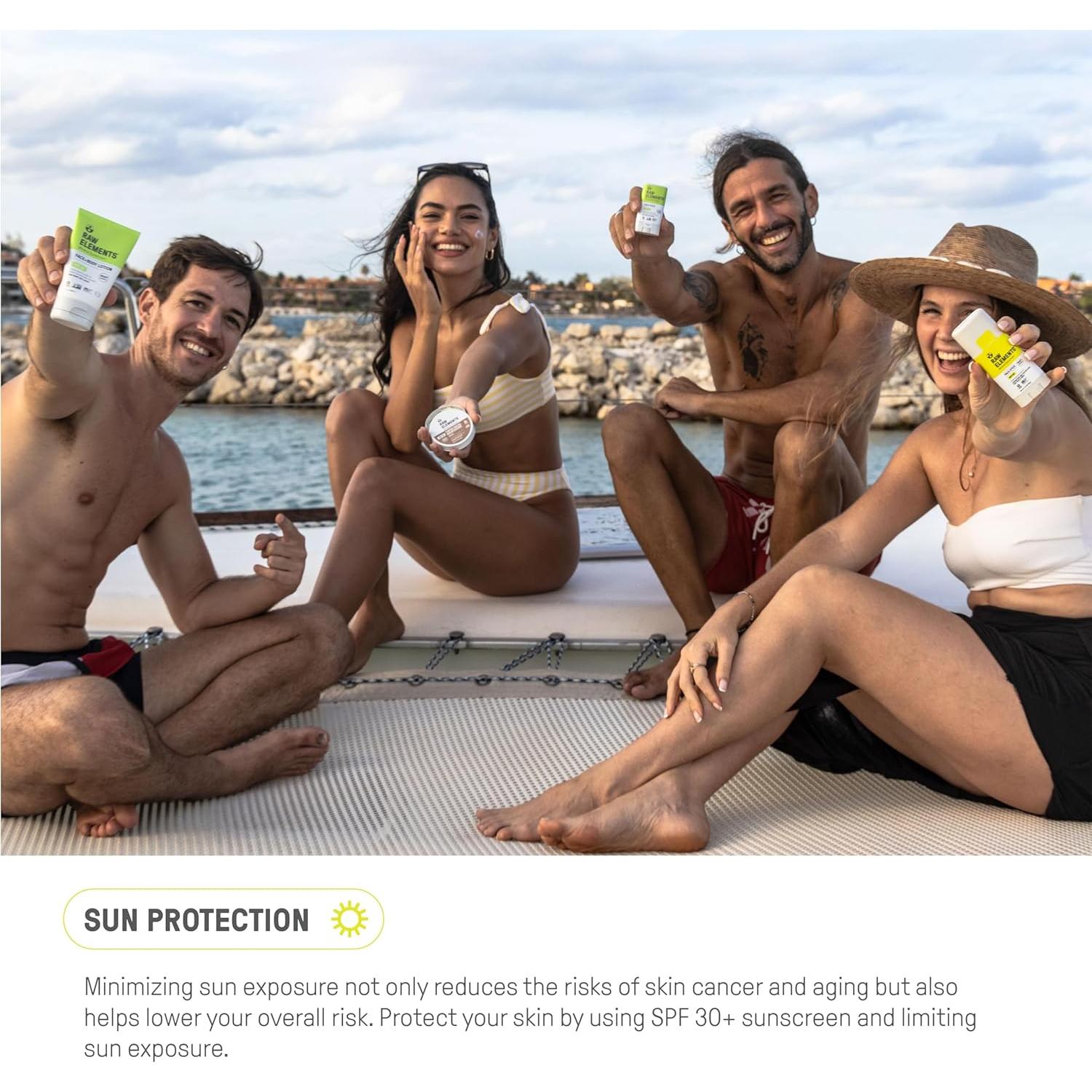 Brillo Labial Orgánico Rosa Raw Elements SPF 30 - 4.25g