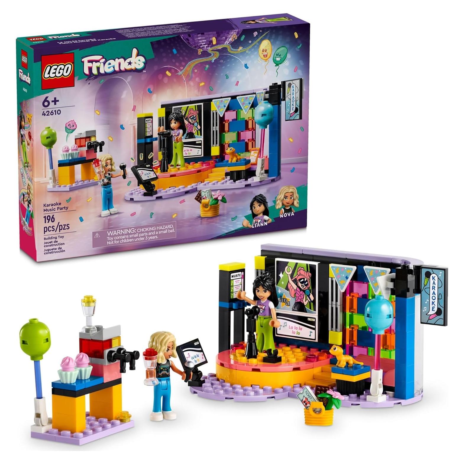 LEGO Friends Karaoke Music Party 42610 - Juguete Musical 196 Piezas