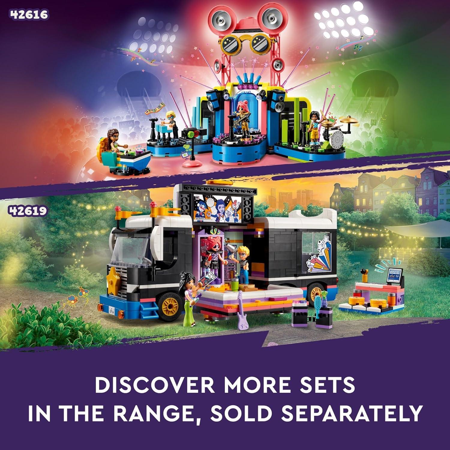 LEGO Friends Karaoke Music Party 42610 - Juguete Musical 196 Piezas