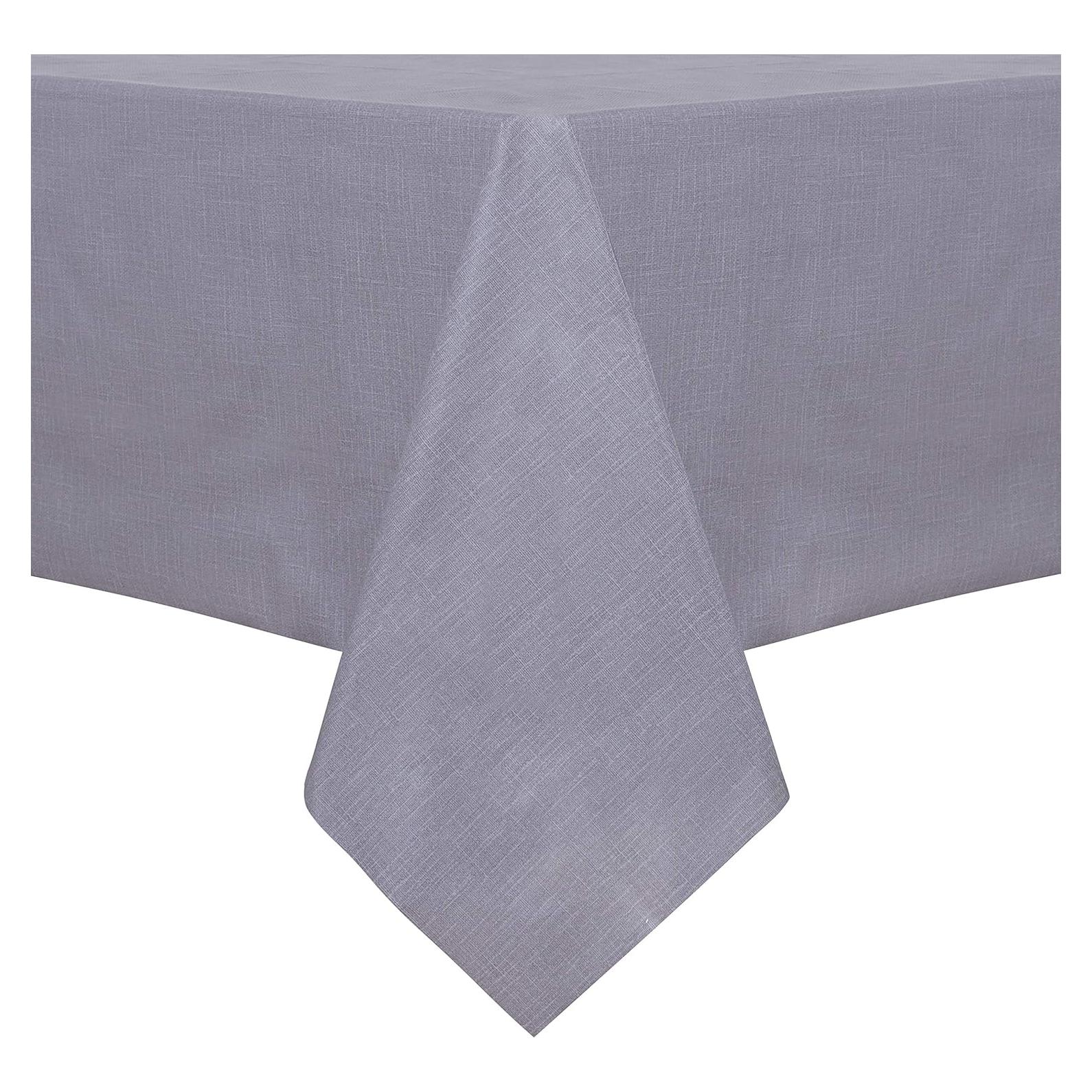 Mantel Rectangular Sancua 137x198 cm Impermeable Gris