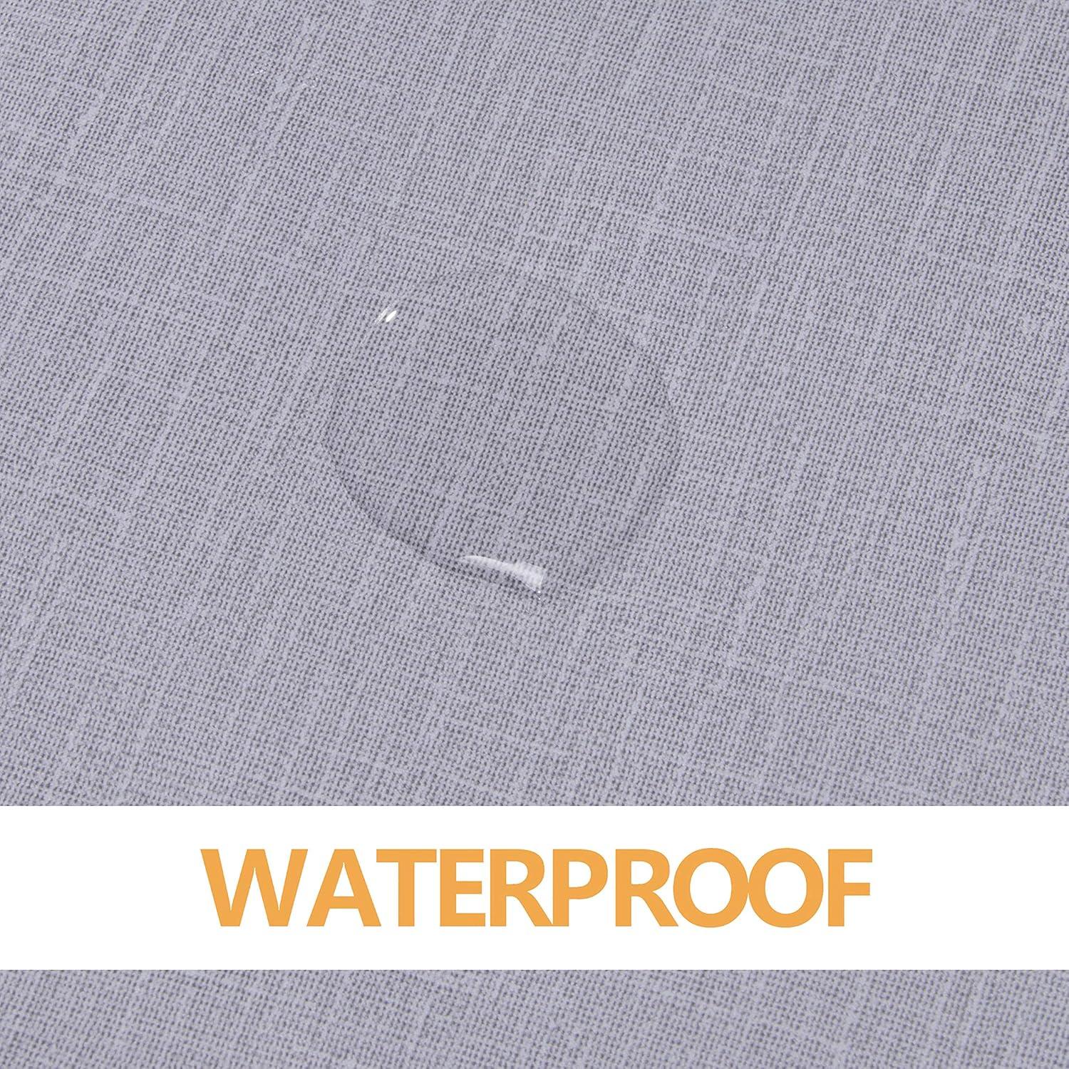 Mantel Rectangular Sancua 137x198 cm Impermeable Gris