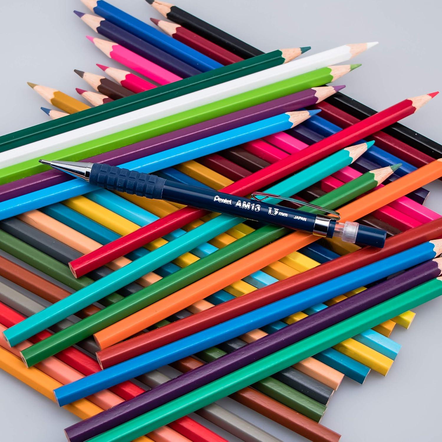 Lápiz Mecánico Pentel Sharp HD 1.3mm Azul con Recarga