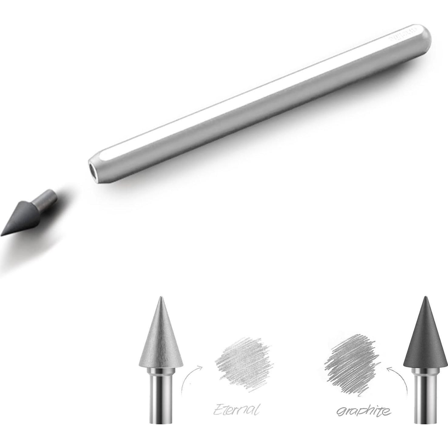 Lápiz Stilform AEON Pure Aluminio Magnético 0.5mm Plata