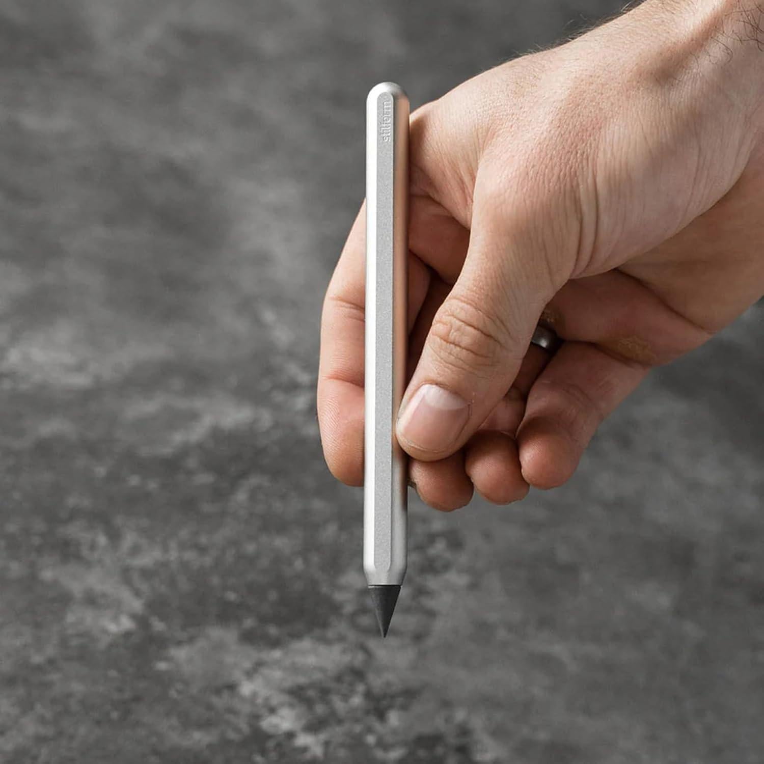 Lápiz Stilform AEON Pure Aluminio Magnético 0.5mm Plata