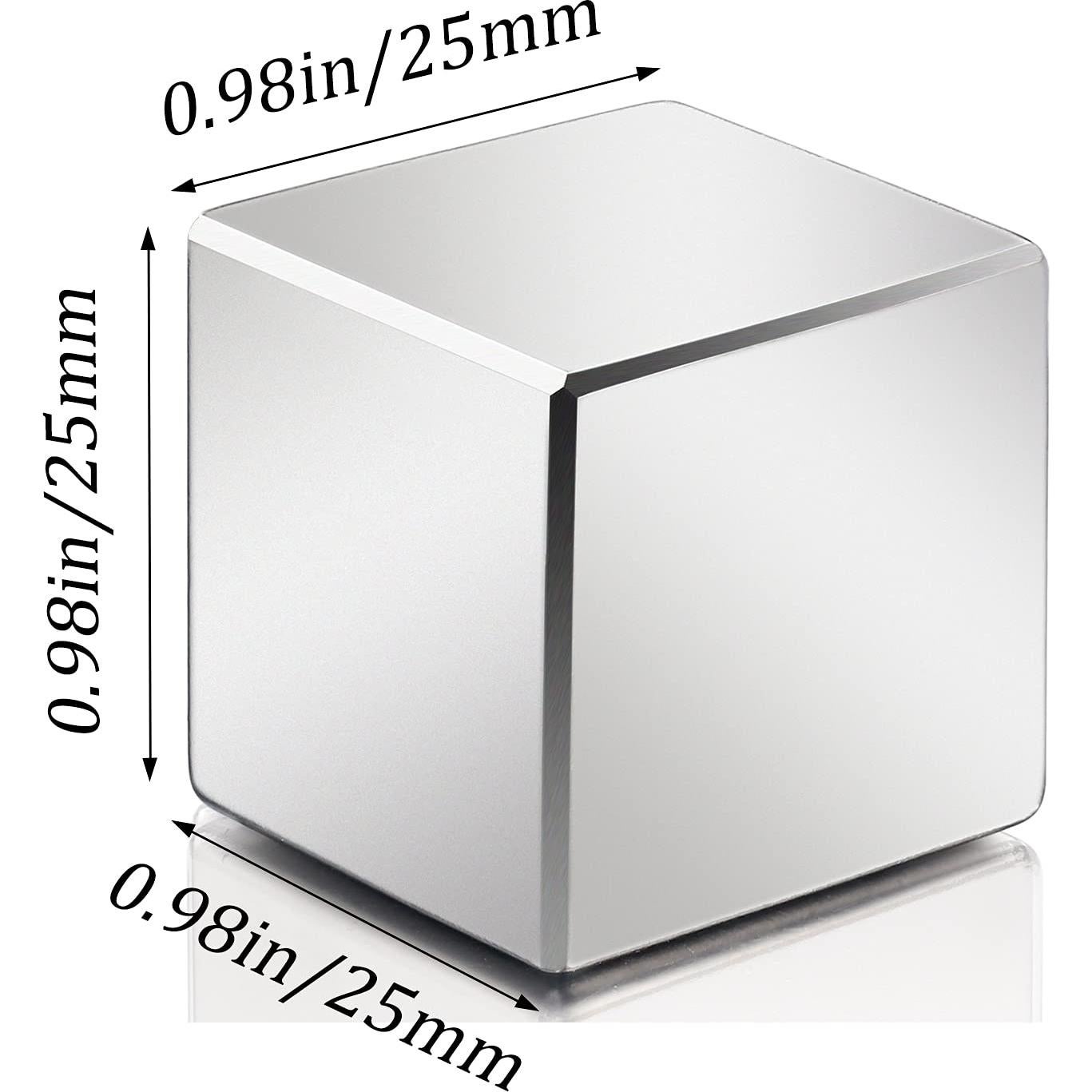 Imán de Neodimio MIKEDE 25x25x25mm Super Fuerte