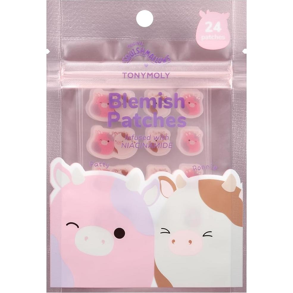 Parches para Imperfecciones TONYMOLY x Squishmallows 24 Unidades