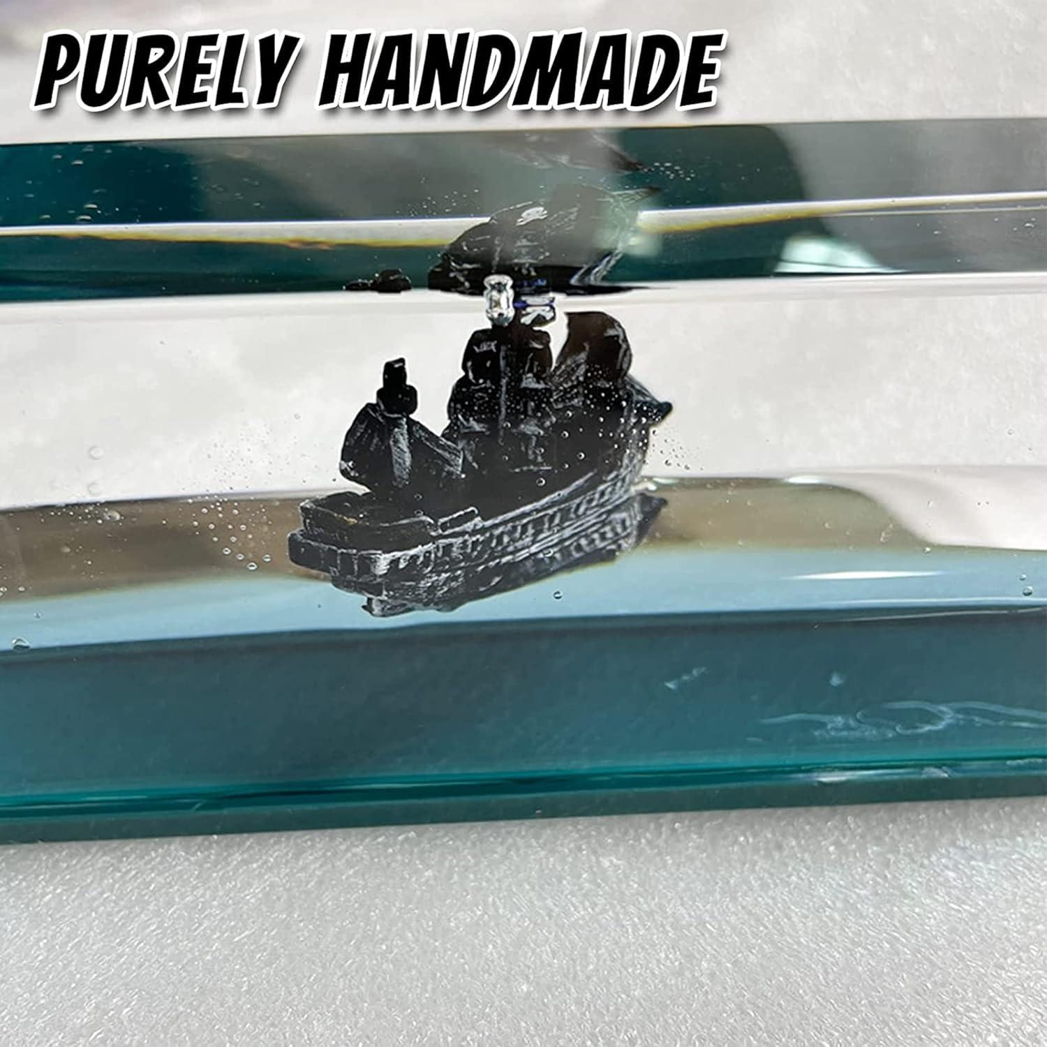 Juguete de escritorio barco pirata Honsheng Black Pearl 14.6 cm