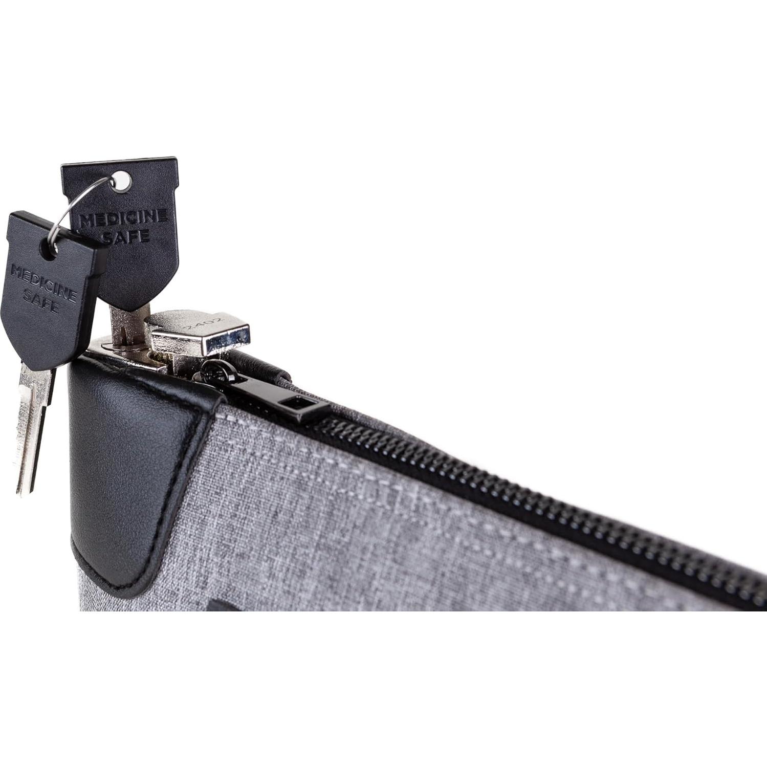 Bolsa de Viaje para Medicamentos Alta Seguridad 20x28 cm