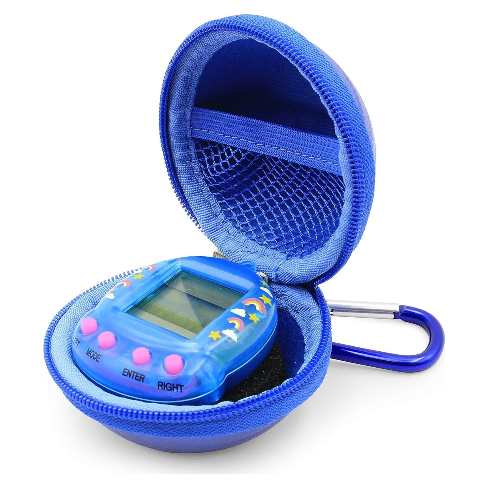 Funda de Viaje CASEMATIX Azul para Mascotas Virtuales