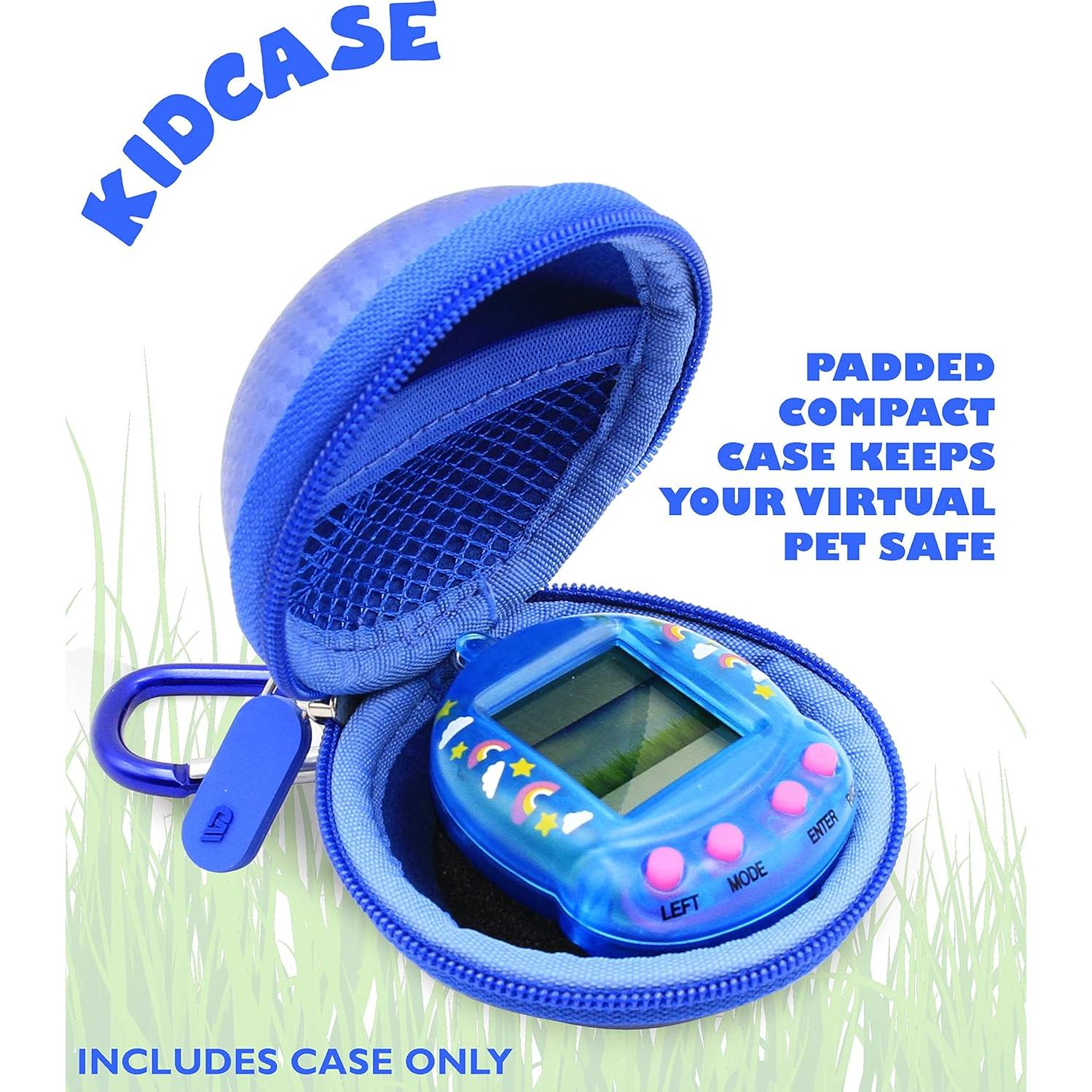 Funda de Viaje CASEMATIX Azul para Mascotas Virtuales