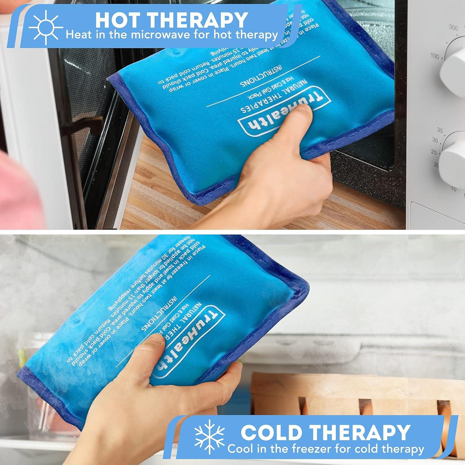 Compresa de Hielo Extra Grande TruHealth - Gel Frío y Caliente