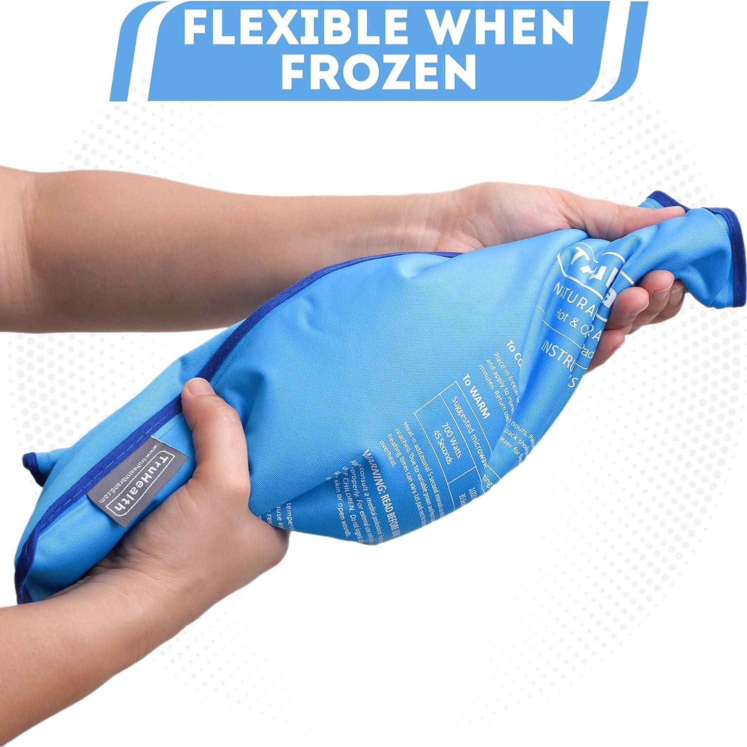 Compresa de Hielo Extra Grande TruHealth - Gel Frío y Caliente