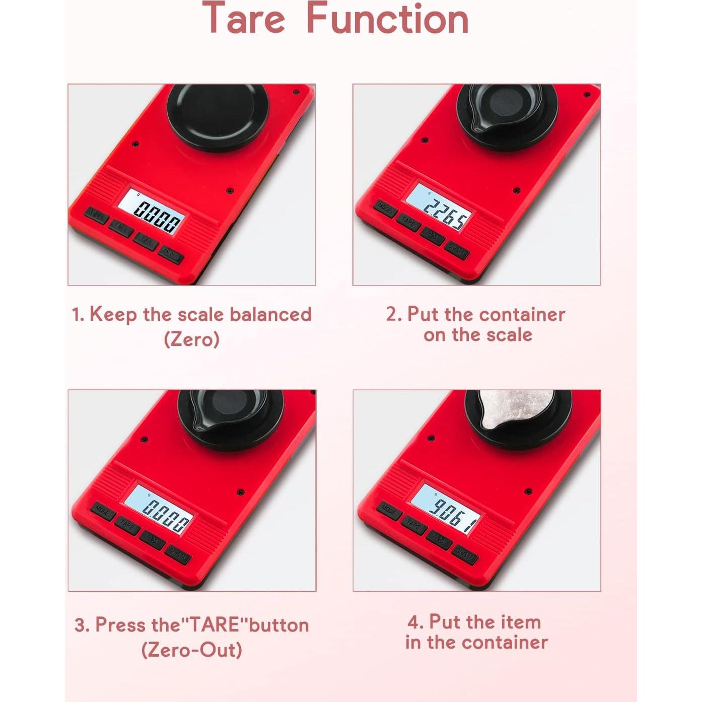 Báscula Digital ZENCRO 50g/0.001g Alta Precisión