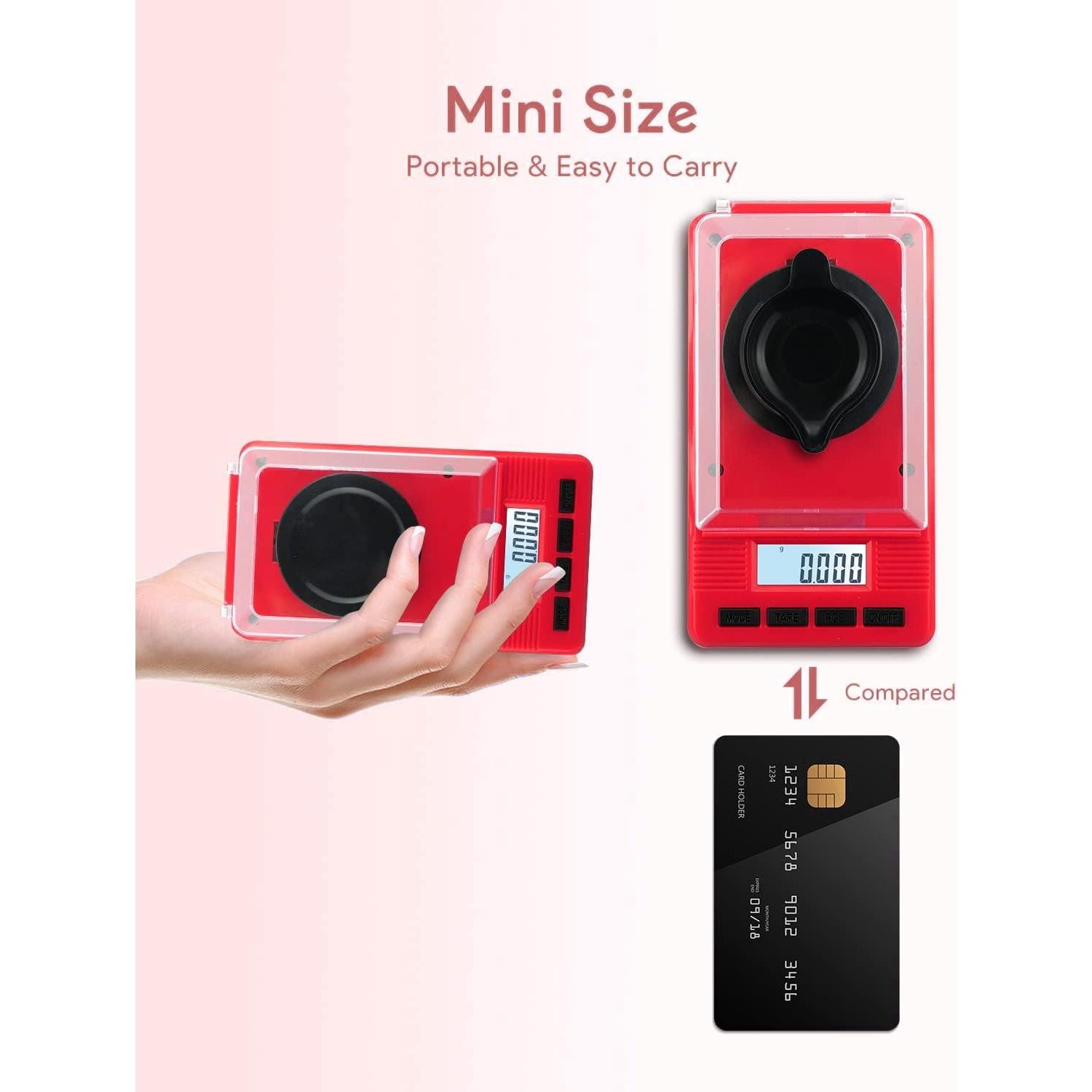 Báscula Digital ZENCRO 50g/0.001g Alta Precisión