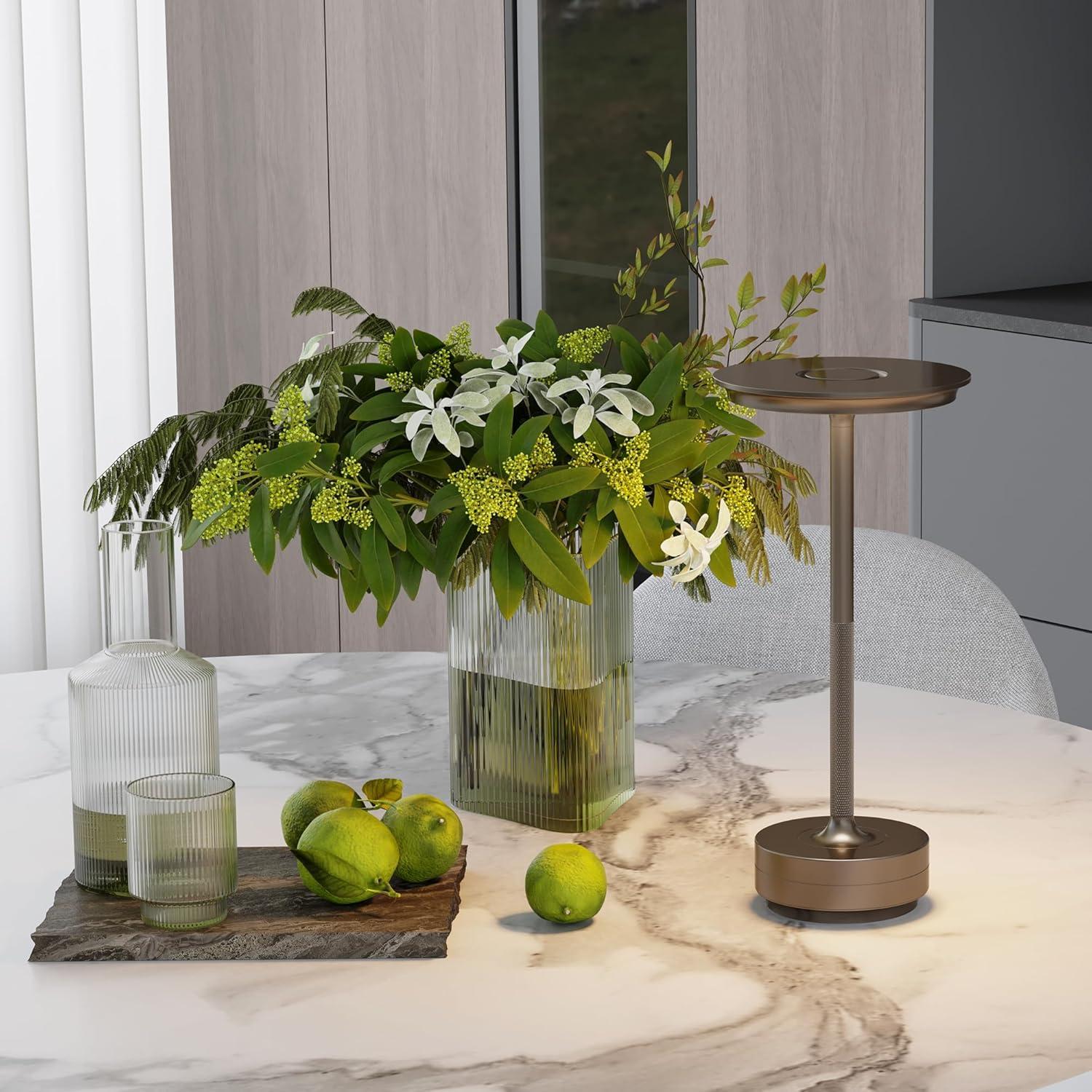 Lámpara de Mesa LED Recargable TBBGA 5000mAh 3 Colores