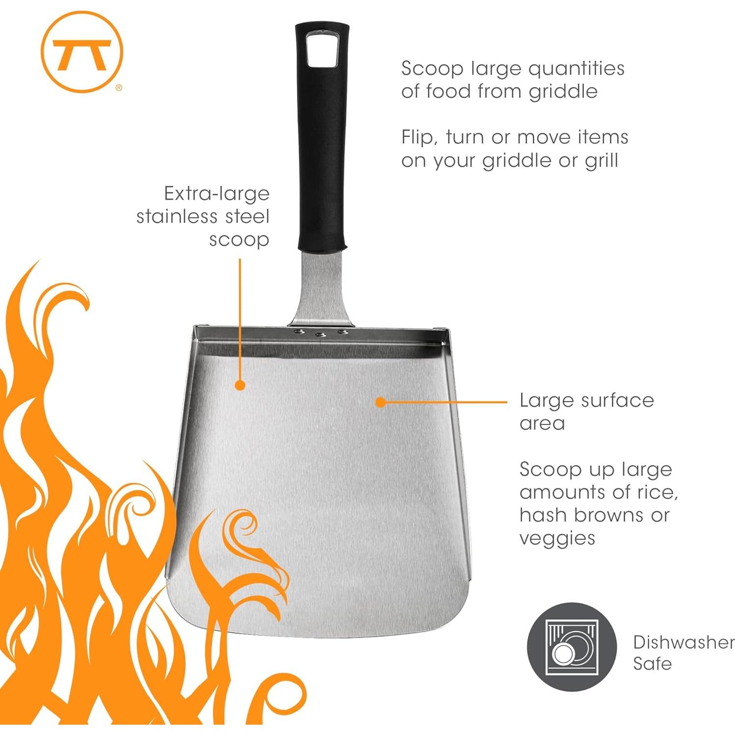 Cuchara de Plancha Acero Inoxidable Outset XL 5 Tazas